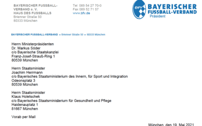 Mit Bay­erns Fuß­bal­lern zu mehr Per­spek­ti­ven bei den Öffnungen