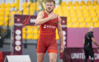 Sil­ber für Rin­ger Johan­nes May­er bei Junioren-EM