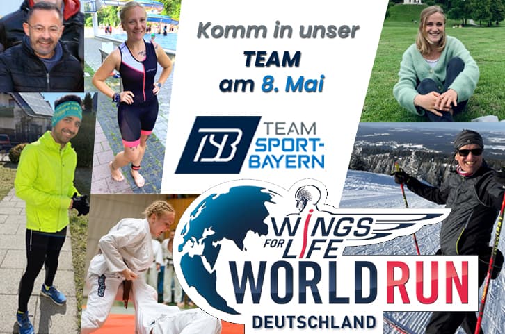 Wings for Life World Run Mün­chen 2022: Das TSB-Team for­miert sich