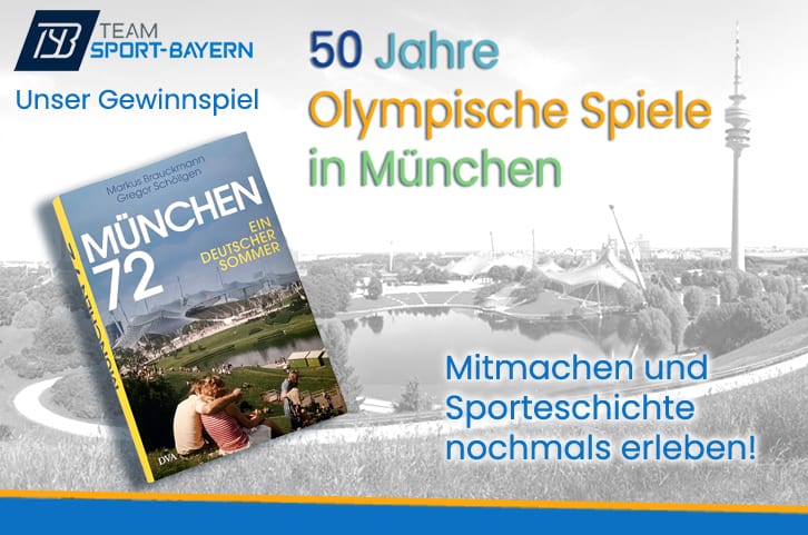 50 Jah­re Olym­pia in Mün­chen – das Buch zum Jubiläum