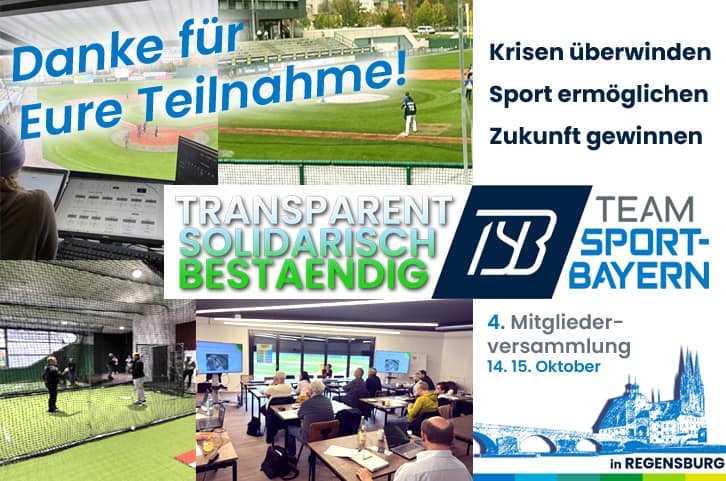 Mit­glie­der­ver­samm­lung TEAM Sport-Bay­ern e.V.