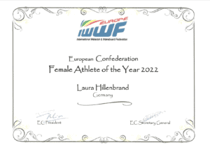 Laura Hillenbrand, Female Athelete of the Year 2022