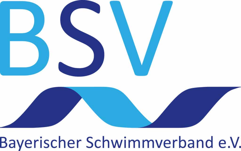 Hier ist das Logo des bayerischen Schwimmverbans zu sehen