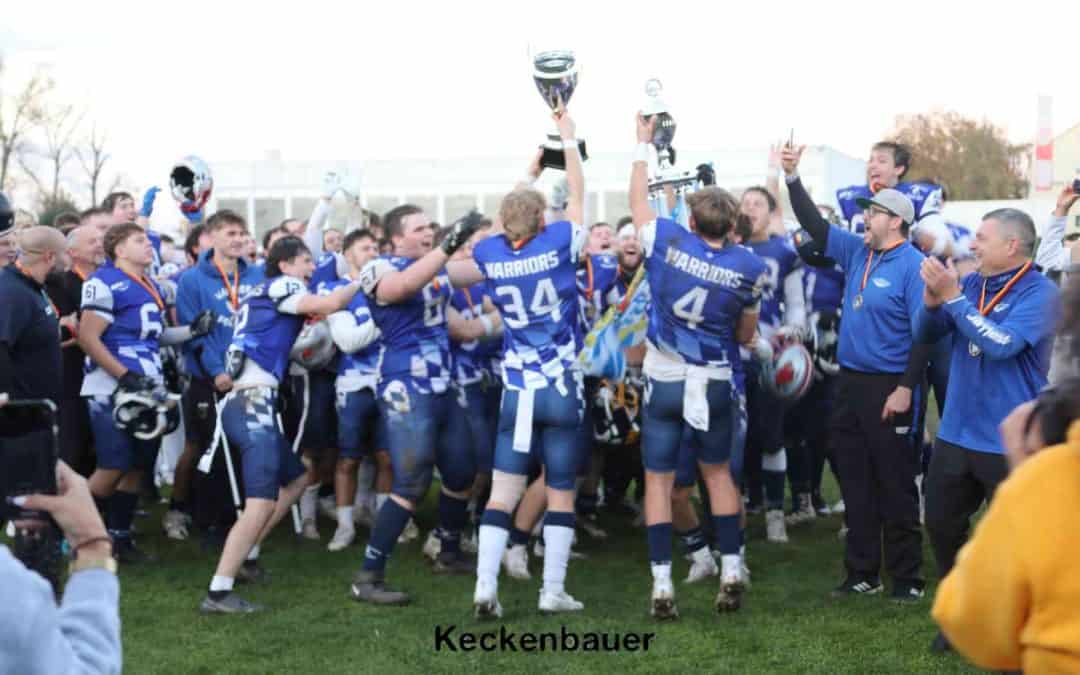 Bava­ri­an War­ri­ors tri­um­phie­ren beim Jugend­län­der­tur­nier des AFVD in Augsburg
