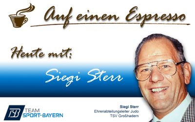 Auf einen Espres­so mit Sie­gi Sterr