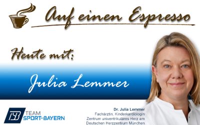 Auf einen Espres­so mit Dr. Julia Lemmer